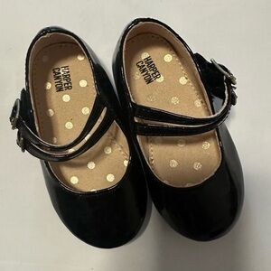 Harper Canyon Black Kids Dress Shoes